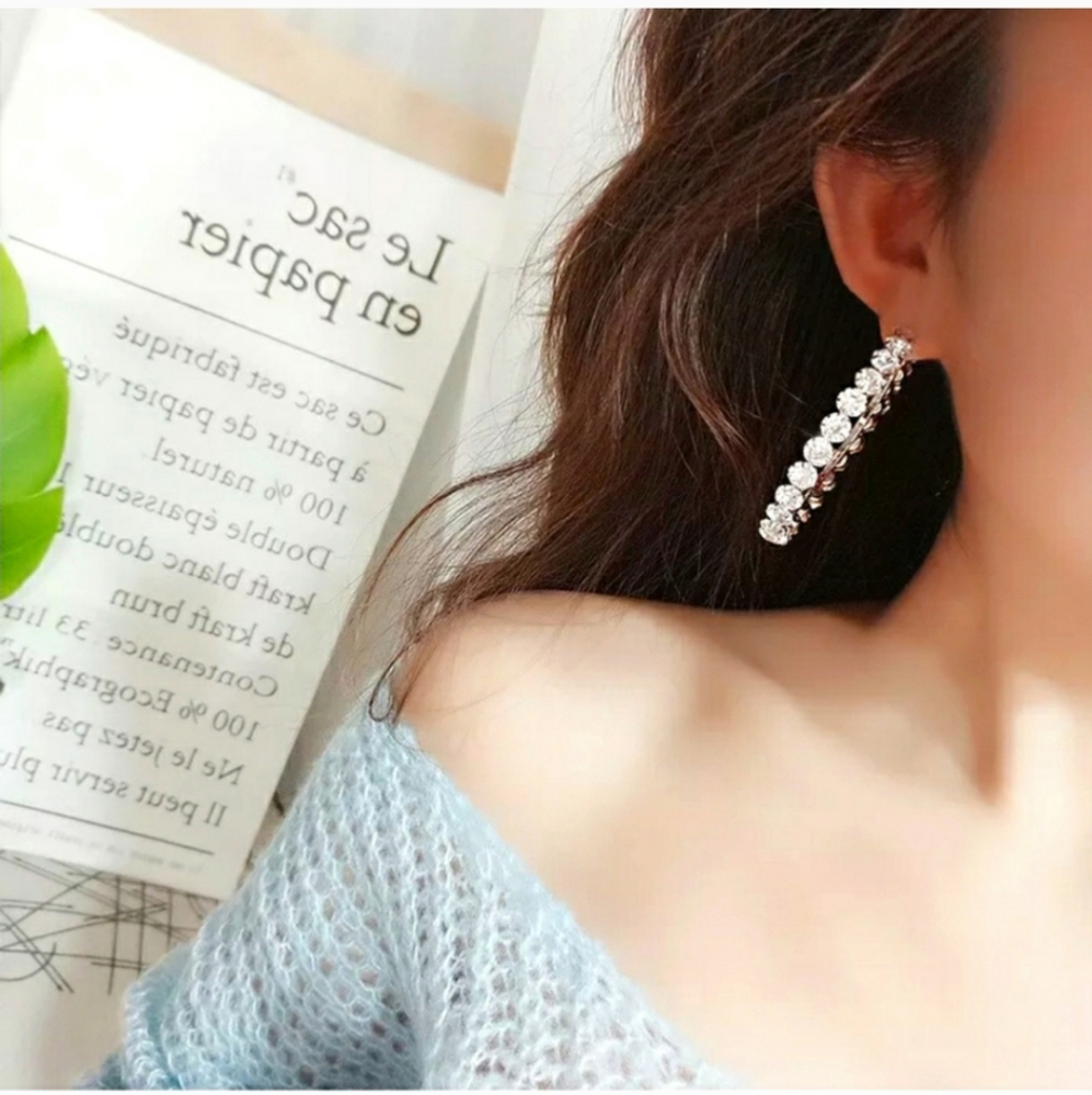 New Fashion Silver Hoop Earrings